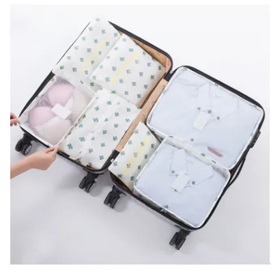 Durable Waterproof Nylon Packing Cube Travel Organizer Bag