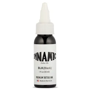 Dynamic Black Premium Tattoo Ink