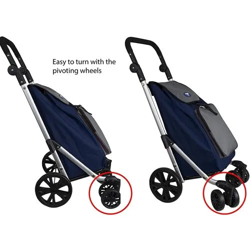 Eagle London Six Wheeler Pram Version Shopping Trolley