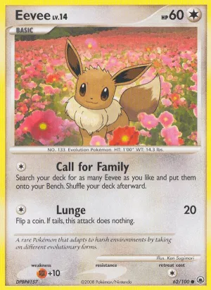 Eevee (62/100) [Diamond & Pearl: Majestic Dawn]