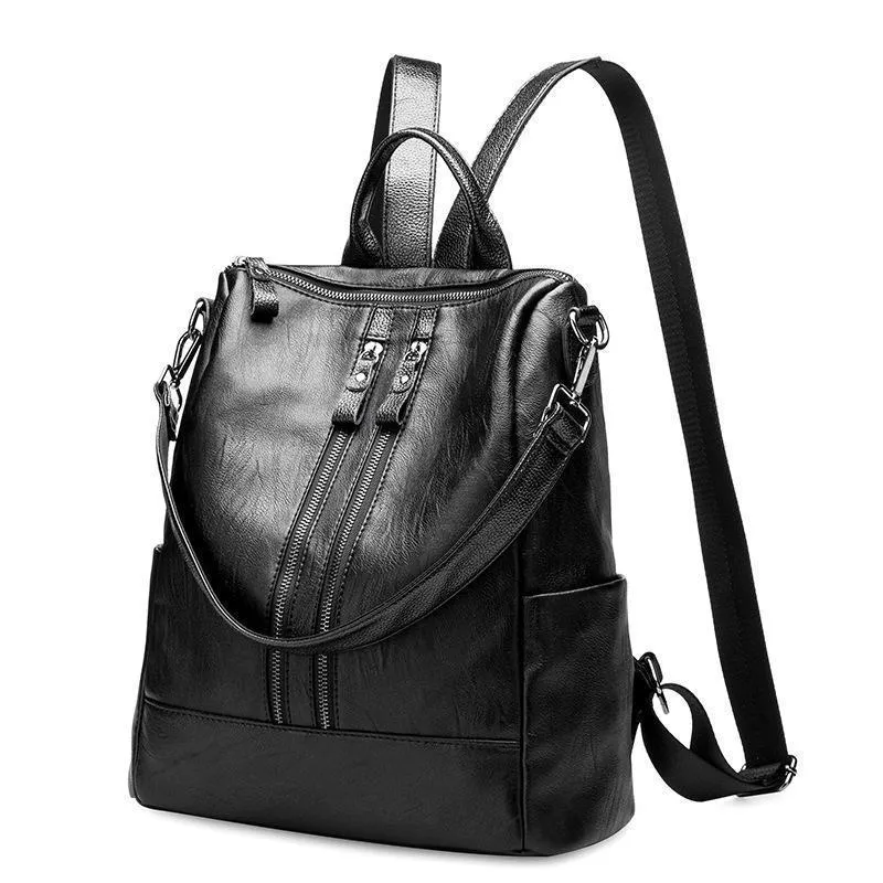 Fashion Leather Travel Multifunction Mummy Backpack