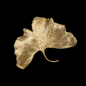 Fine Ginkgo Brooch