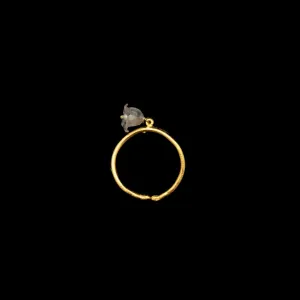 Fine Lily of the Valley Ring - Single Flower