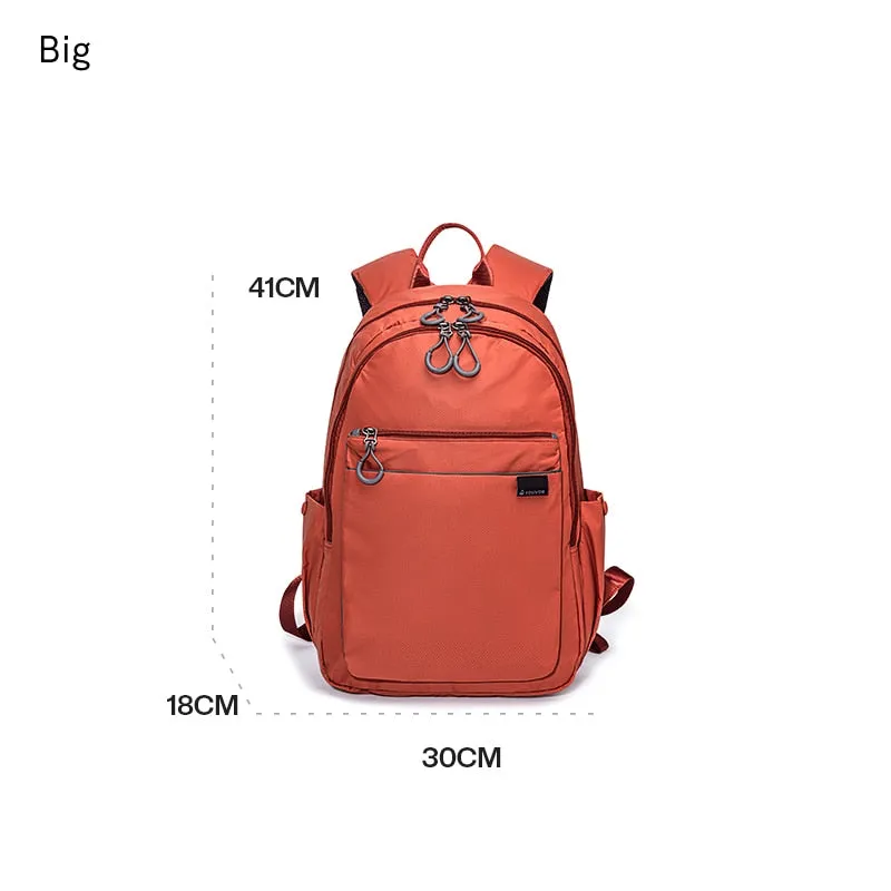 Fouvor Casual Backpack Female Shoulders Bag Oxford Commuter Large Capacity Outdoor Sports Women Canvas School Bag 2802-02