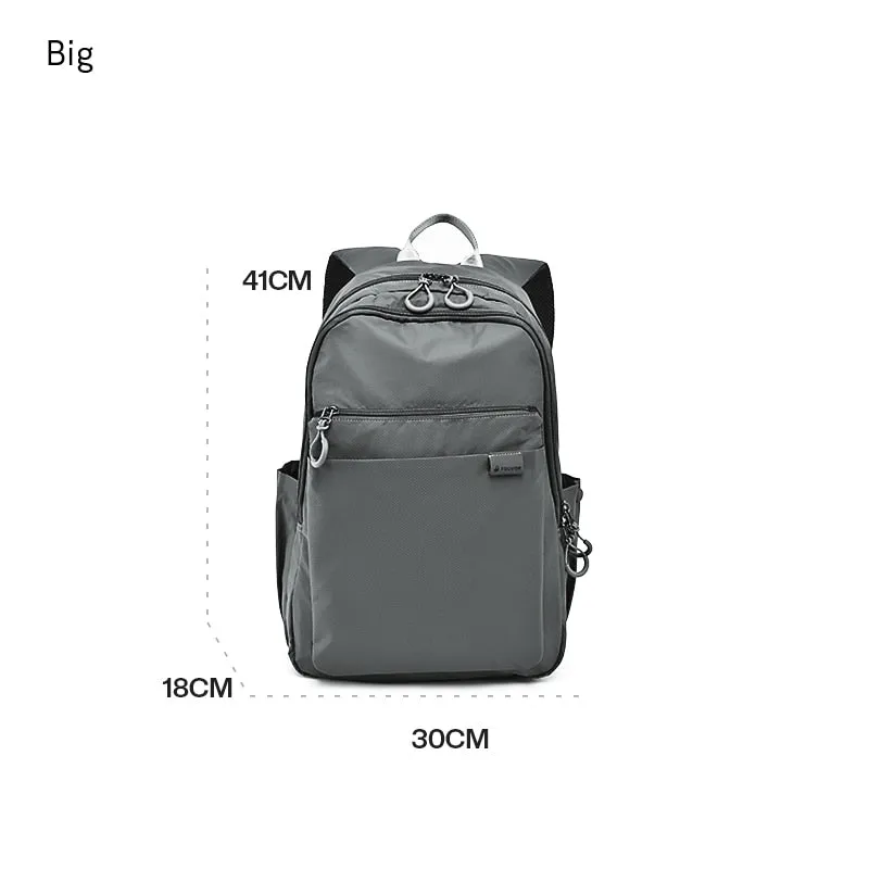 Fouvor Casual Backpack Female Shoulders Bag Oxford Commuter Large Capacity Outdoor Sports Women Canvas School Bag 2802-02