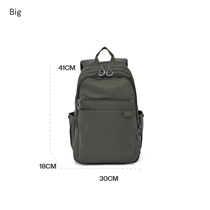 Fouvor Casual Backpack Female Shoulders Bag Oxford Commuter Large Capacity Outdoor Sports Women Canvas School Bag 2802-02