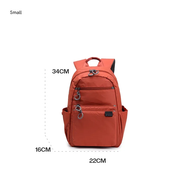 Fouvor Casual Backpack Female Shoulders Bag Oxford Commuter Large Capacity Outdoor Sports Women Canvas School Bag 2802-02