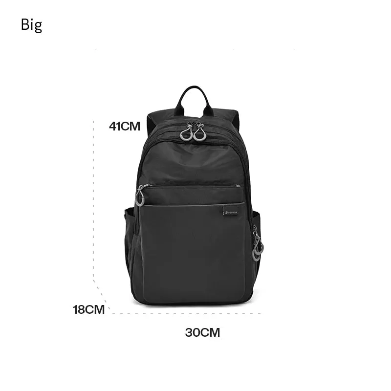 Fouvor Casual Backpack Female Shoulders Bag Oxford Commuter Large Capacity Outdoor Sports Women Canvas School Bag 2802-02