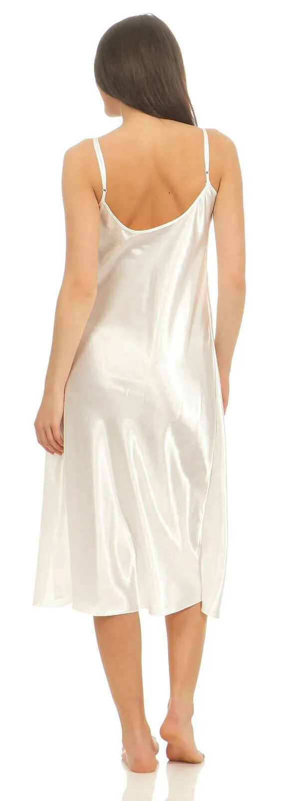 French Daina Silk Satin Elegant Bridal Nighty