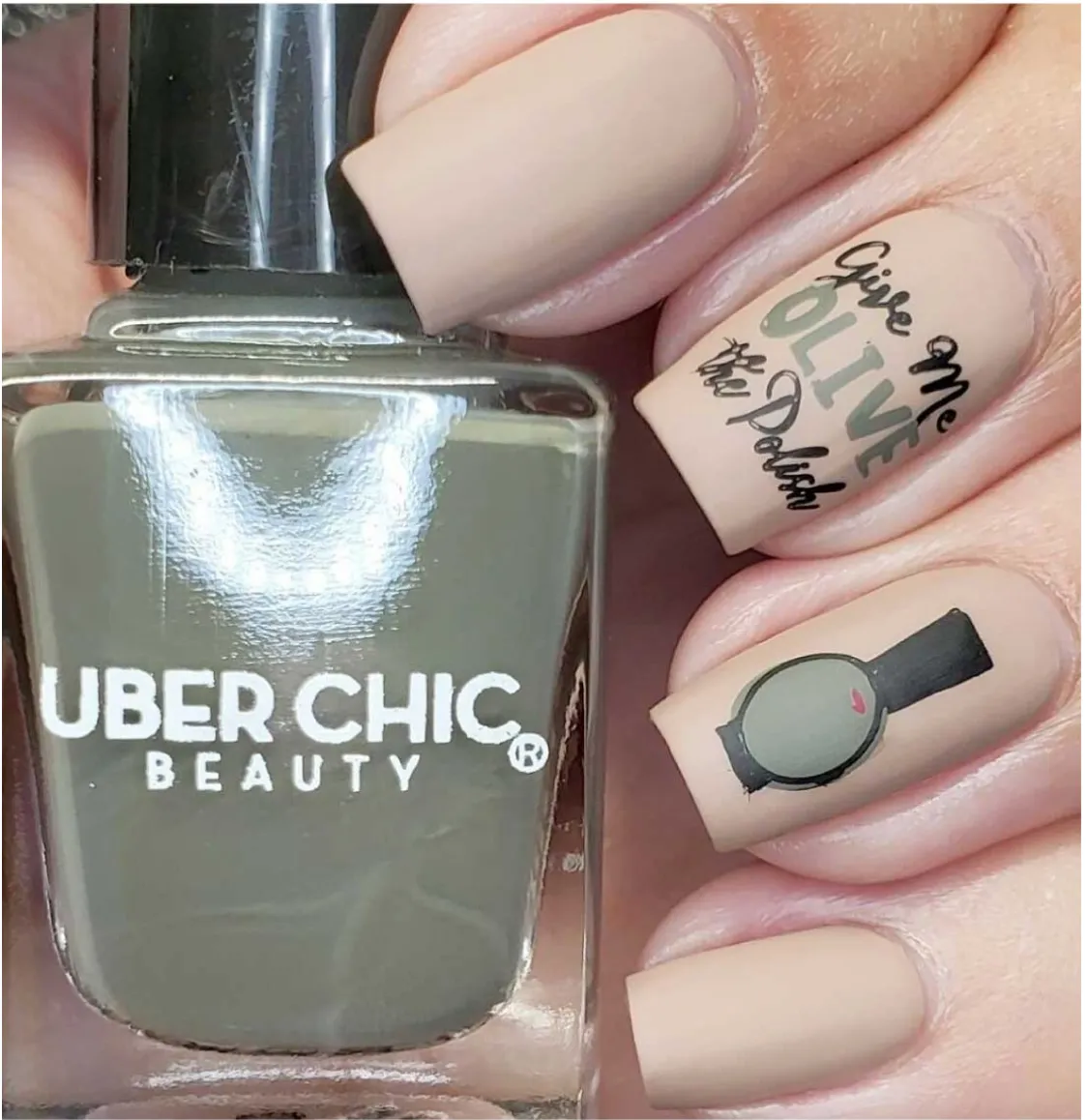 Give Me Olive The Polish - Stamping Polish - Uber Chic 12ml