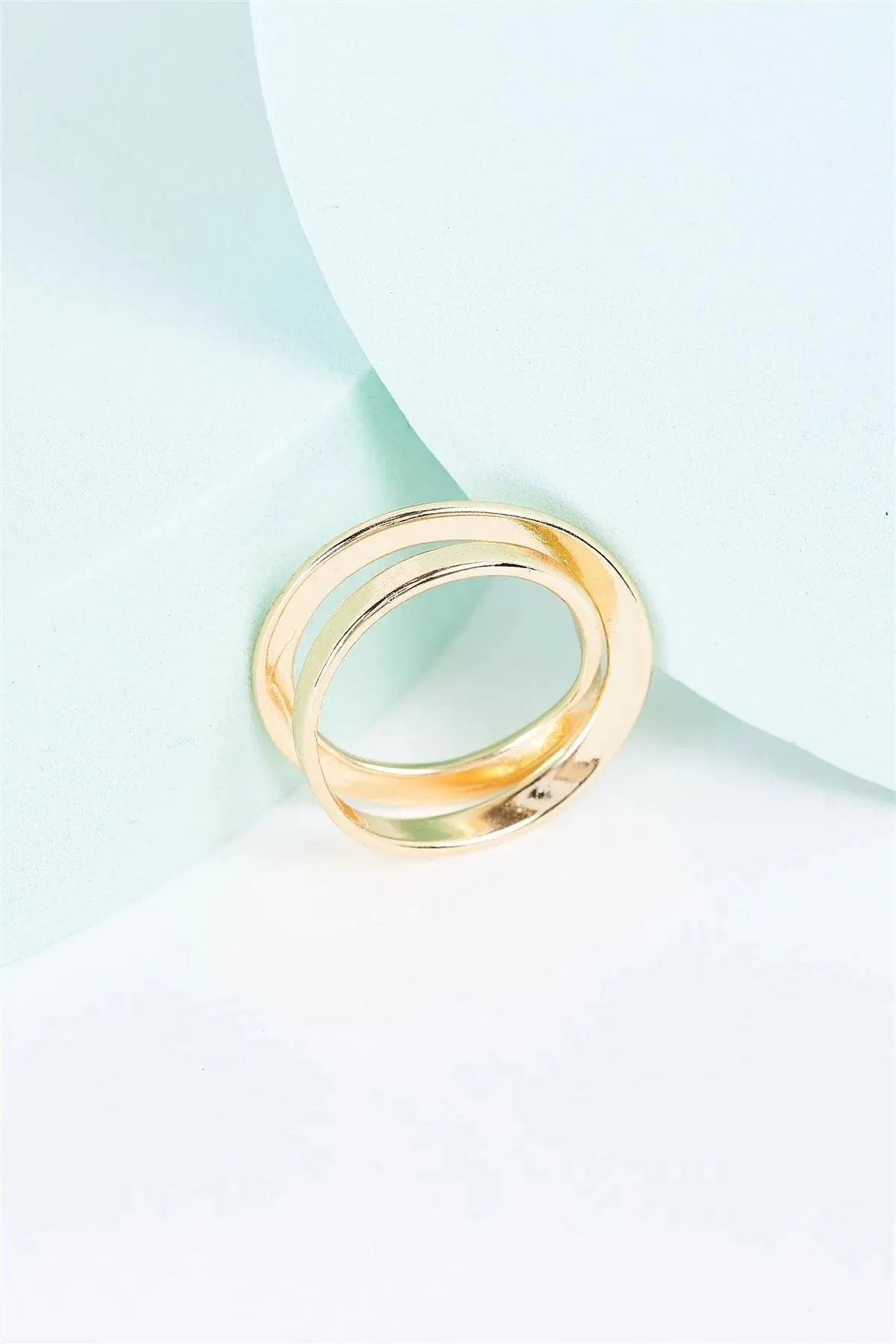 Gold Chic Double Ring