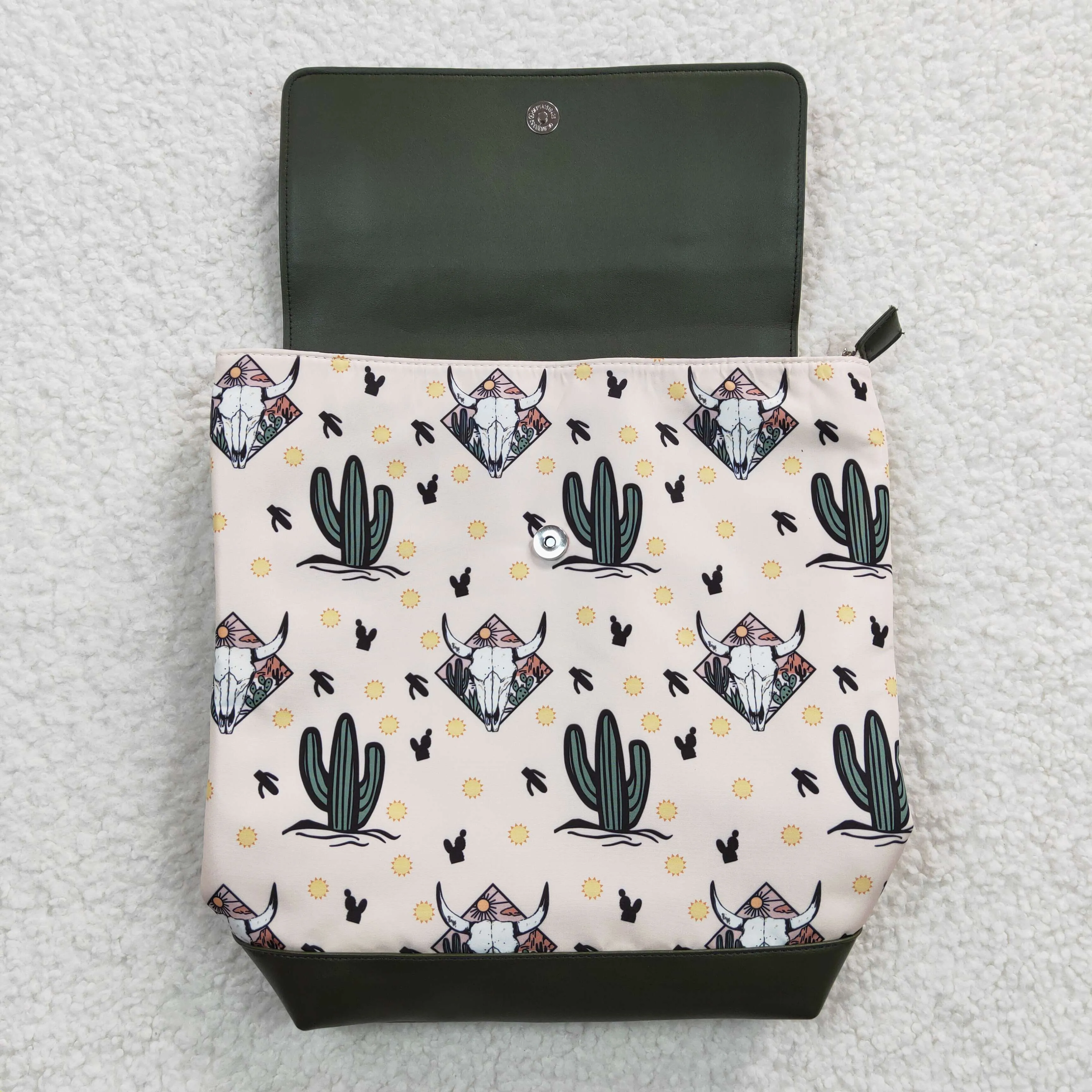 green cactus shoulder bag BA0050