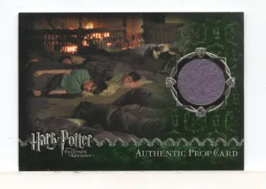 Harry Potter Prisoner Azkaban Update Sleeping Bag Prop Card HP #1206/1980