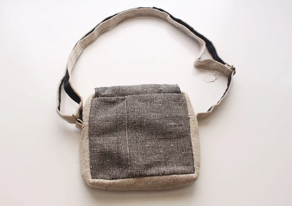 Hemp Utility Multipurpose Shoulder Travel Passport Bag