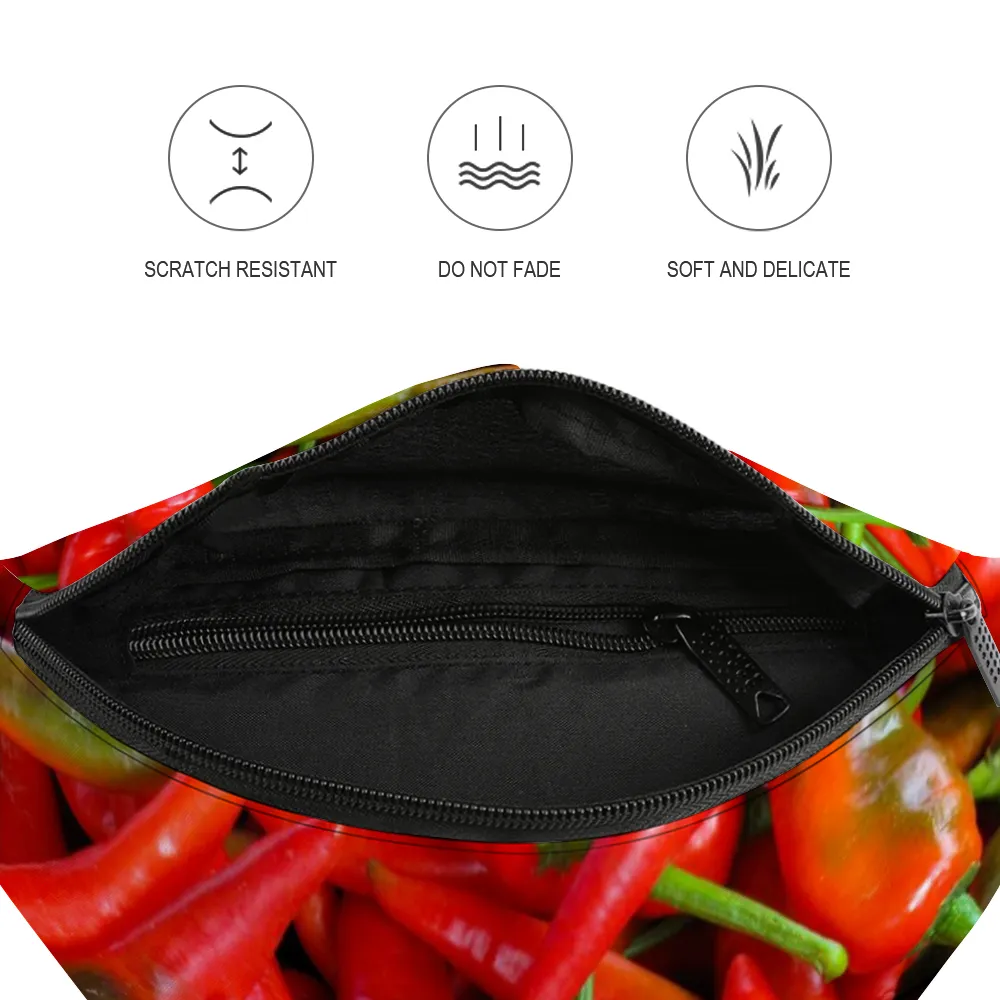 Hot Red Chillies Waist Bag / Bum Bag / Fanny Pack