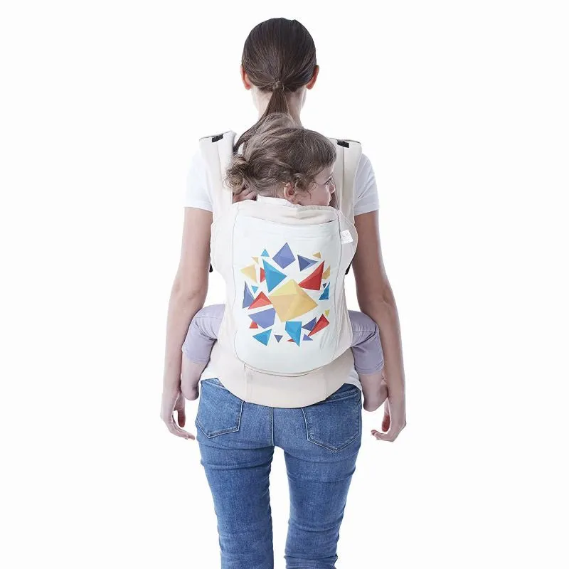 Hug Me Elite Baby Carrier Front & Back Carrier Position, Soft Linen Fabric, Wide Strap With Cap & Mobile Pocket