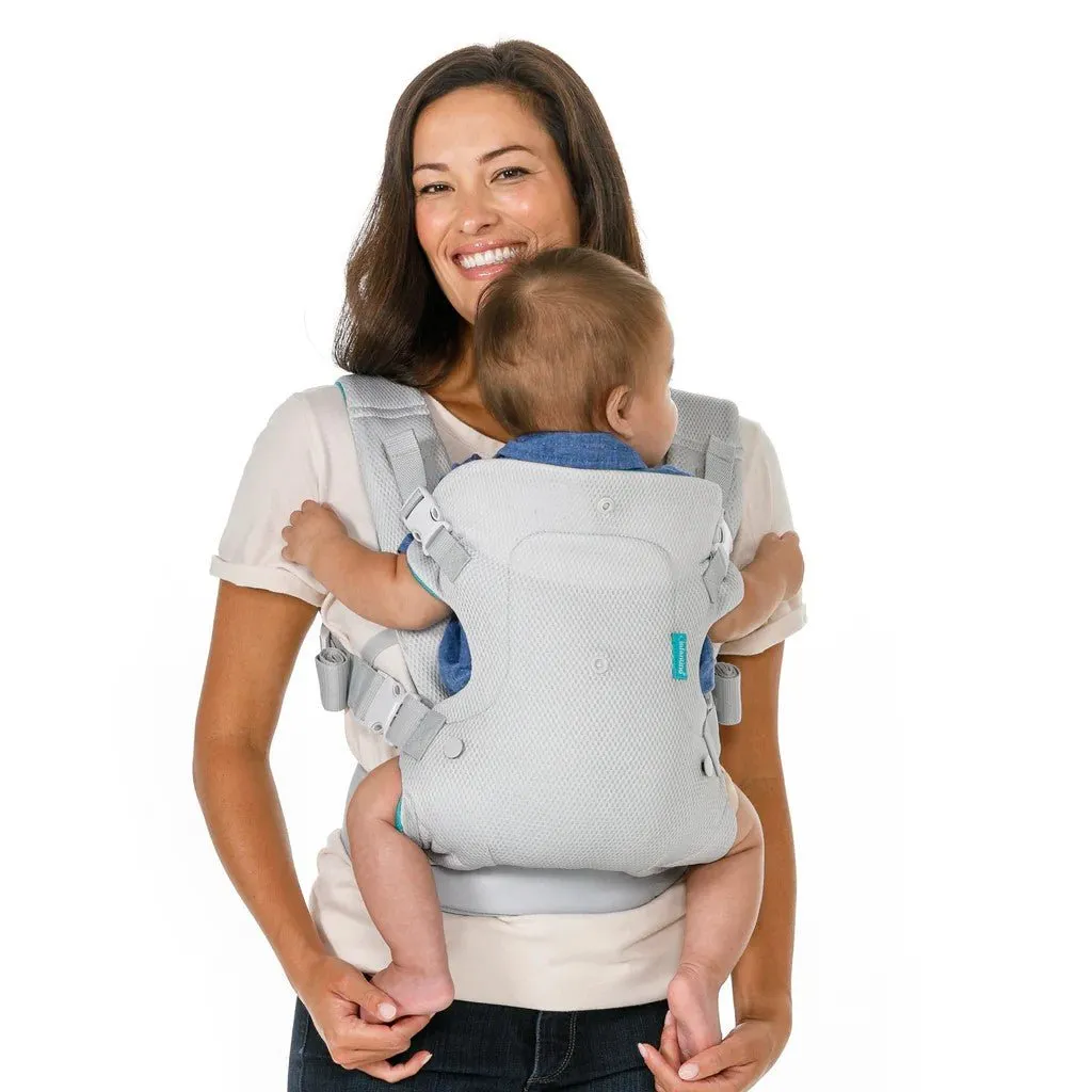 Infantino Flip 4-in-1 Light & Airy Convertible Carrier Grey