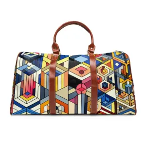 Jasper Mondrian - Geometric Travel Bag