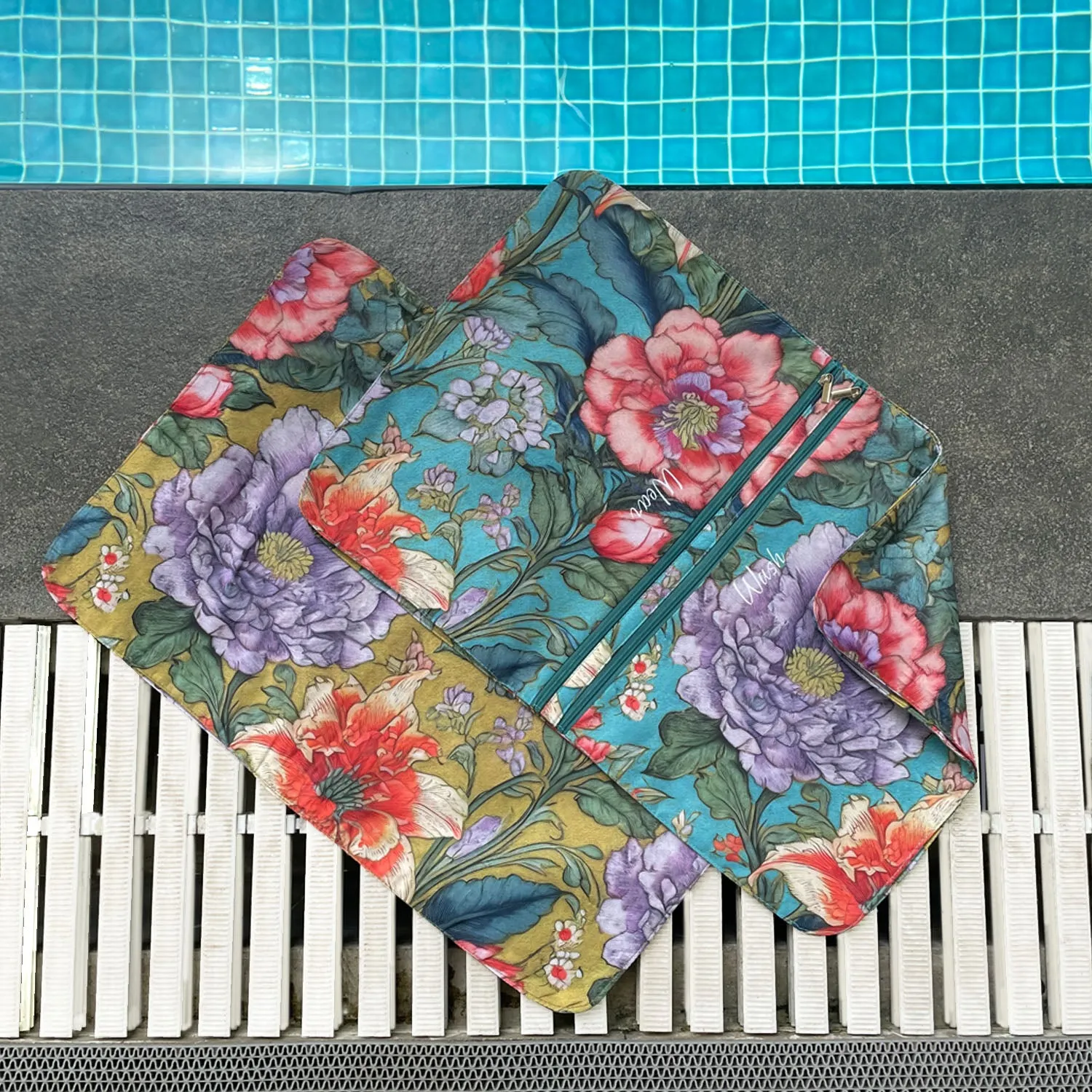 Jungle Blossom Lingerie Bag