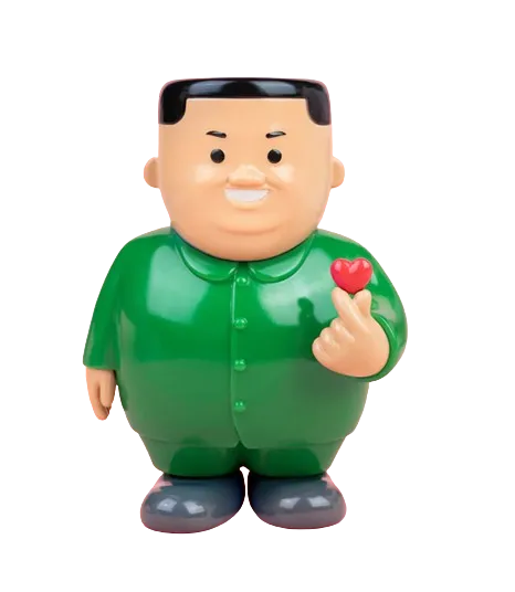 K-Love Green Art Toy by Joan Cornellà