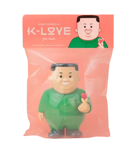 K-Love Green Art Toy by Joan Cornellà