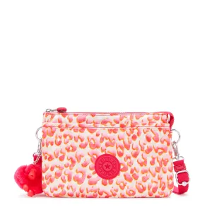 Kipling Riri Latin Cheetah Large Pouch with Crossbody Strap C2I7780-6LX