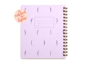 Lefty Standard Notebook - Lavender Sprig