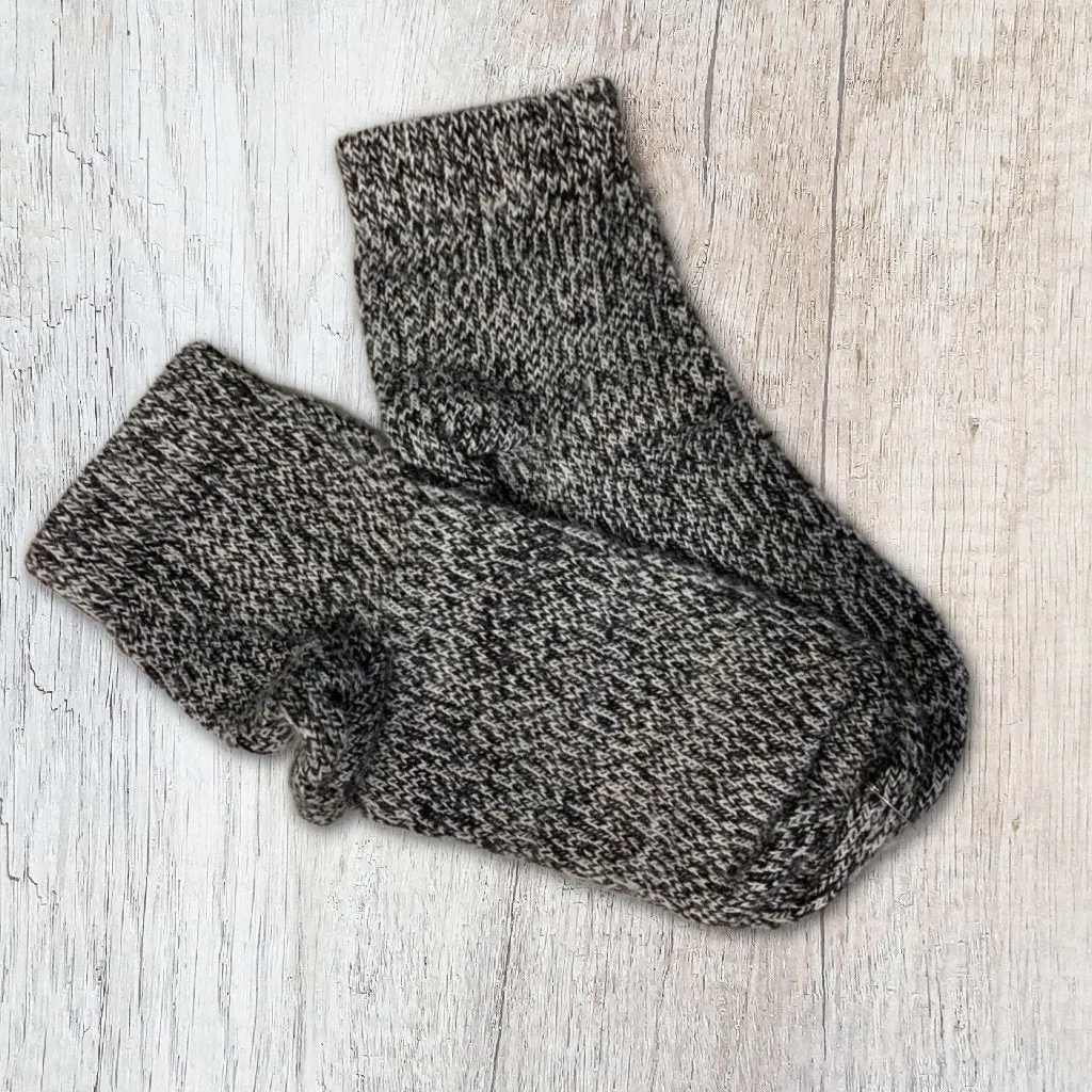 Lightweight Short Alpaca Socks