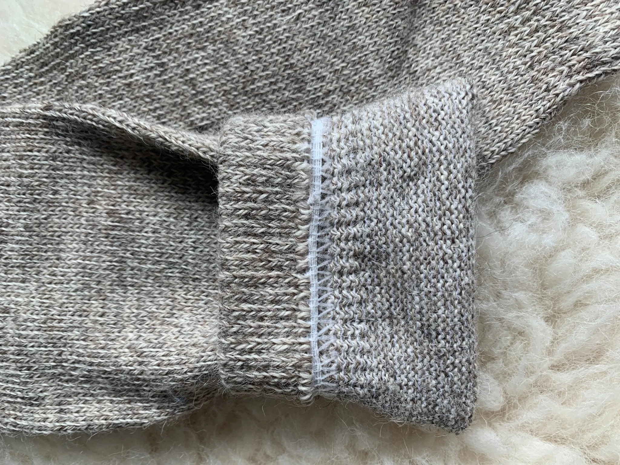 Lightweight Short Alpaca Socks