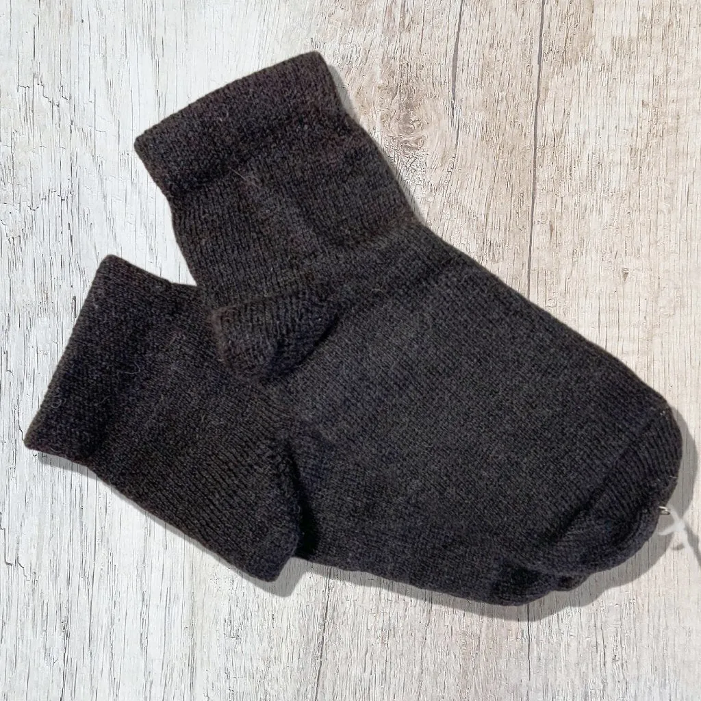 Lightweight Short Alpaca Socks