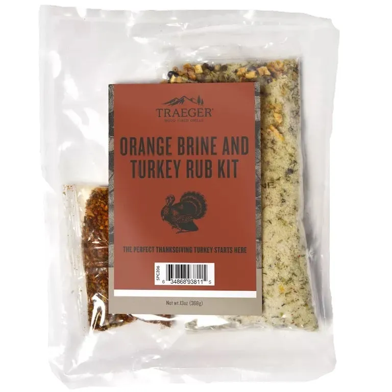 Limited Edition Traeger Turkey Pellets   Turkey Brine Kit