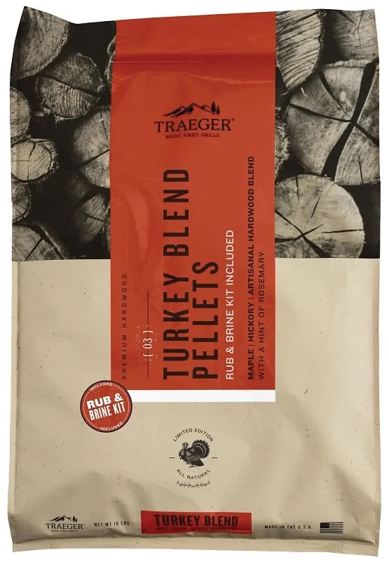 Limited Edition Traeger Turkey Pellets   Turkey Brine Kit