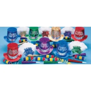 Majestic Party Blowout Kit for New Year's 50 ct.