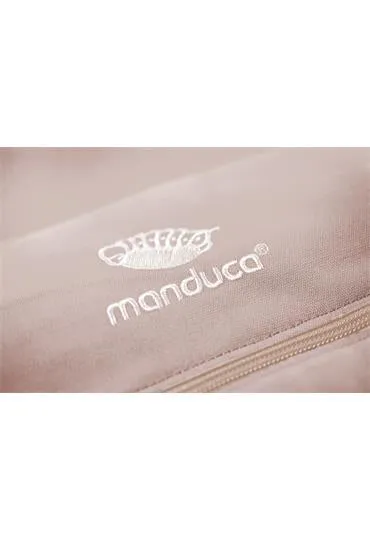 manduca First pure cotton carrier - powder & FREE Size It Dark Grey (valued rrp $24.95)