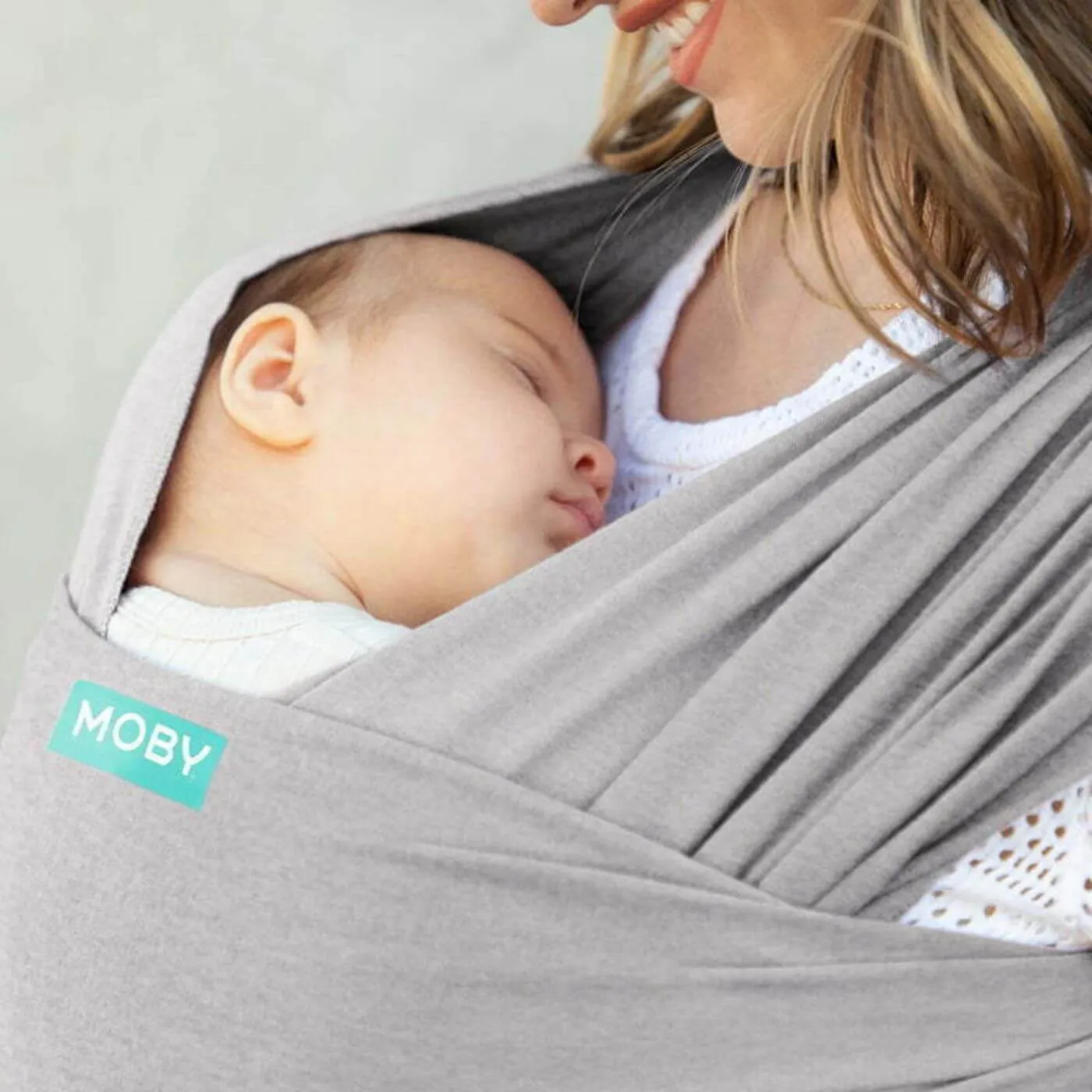 Moby Classic Baby Wrap (Grey)