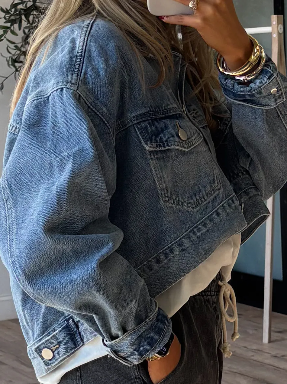 Modern Chic Denim Jacket