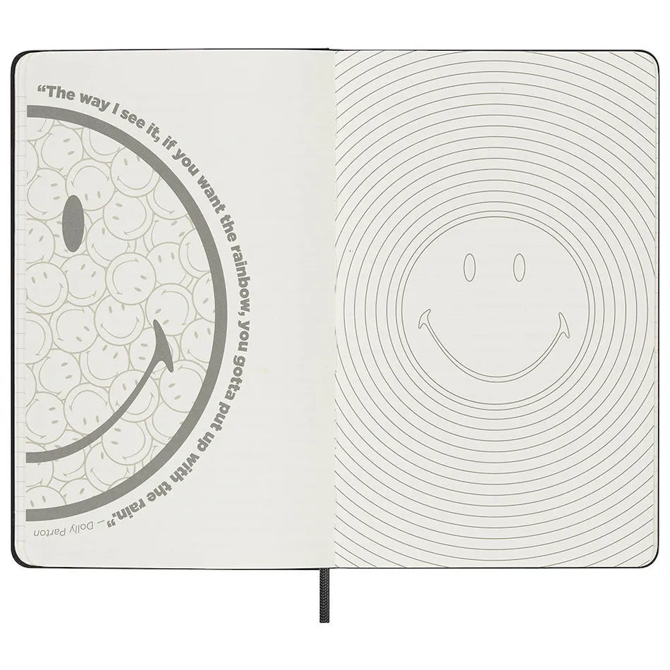 Moleskine Large Notebook Ruled Limited Edition Smiley