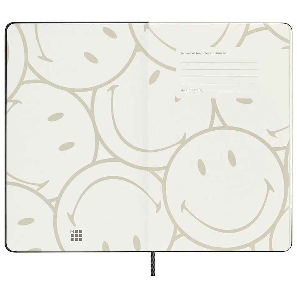 Moleskine Large Notebook Ruled Limited Edition Smiley