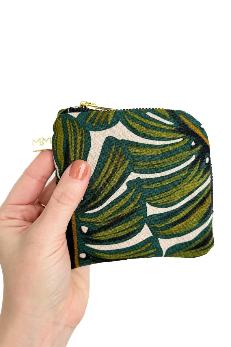 Monstera Mini Travel Pouch