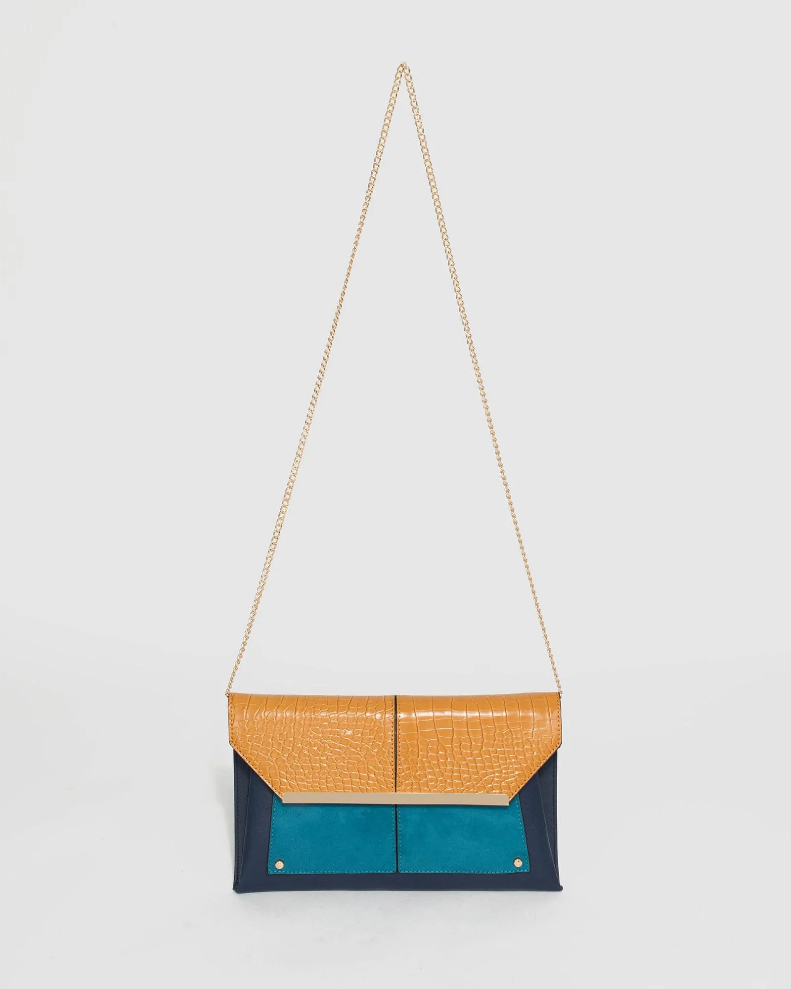 Multi Colour Abbie Clutch Bag