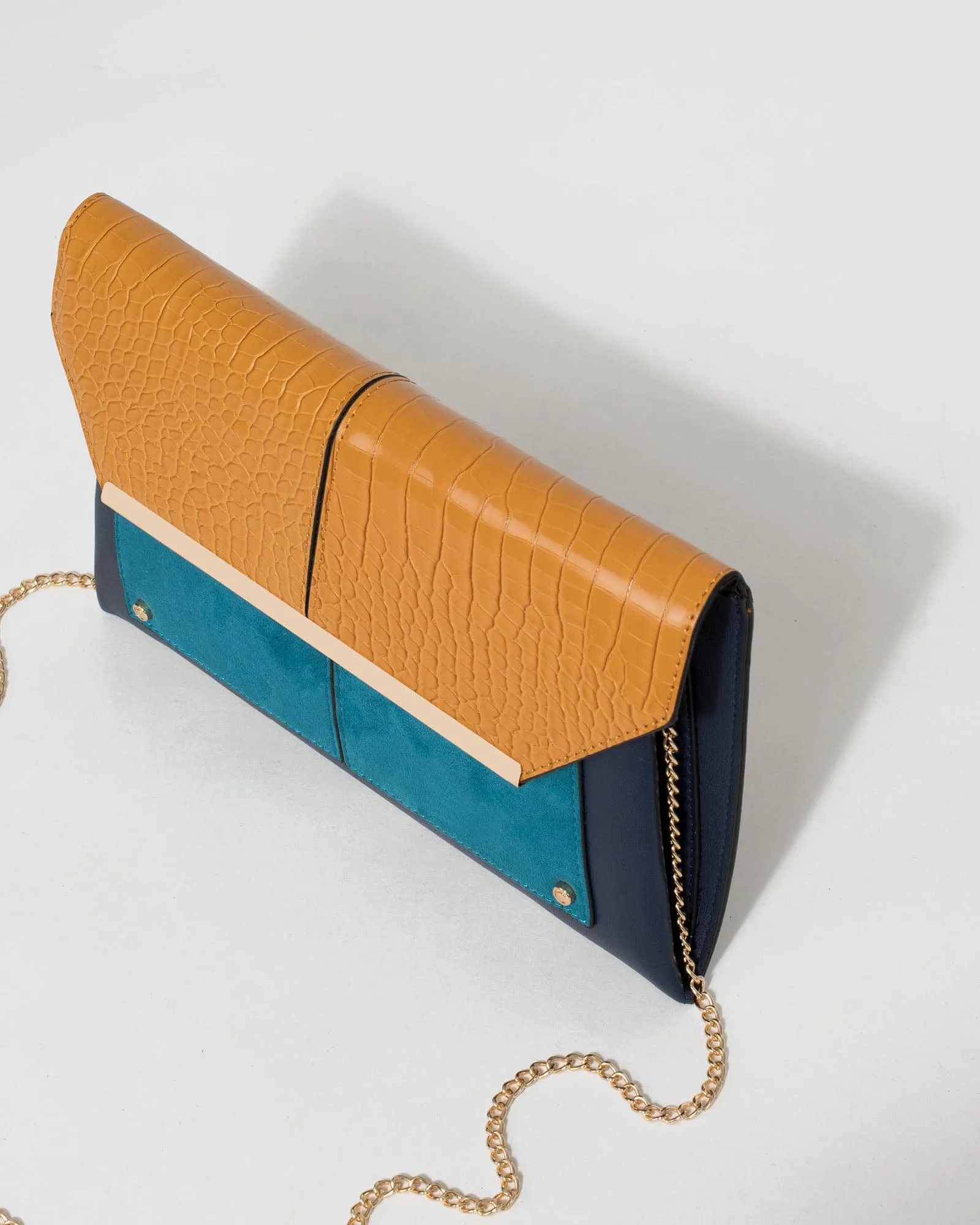 Multi Colour Abbie Clutch Bag