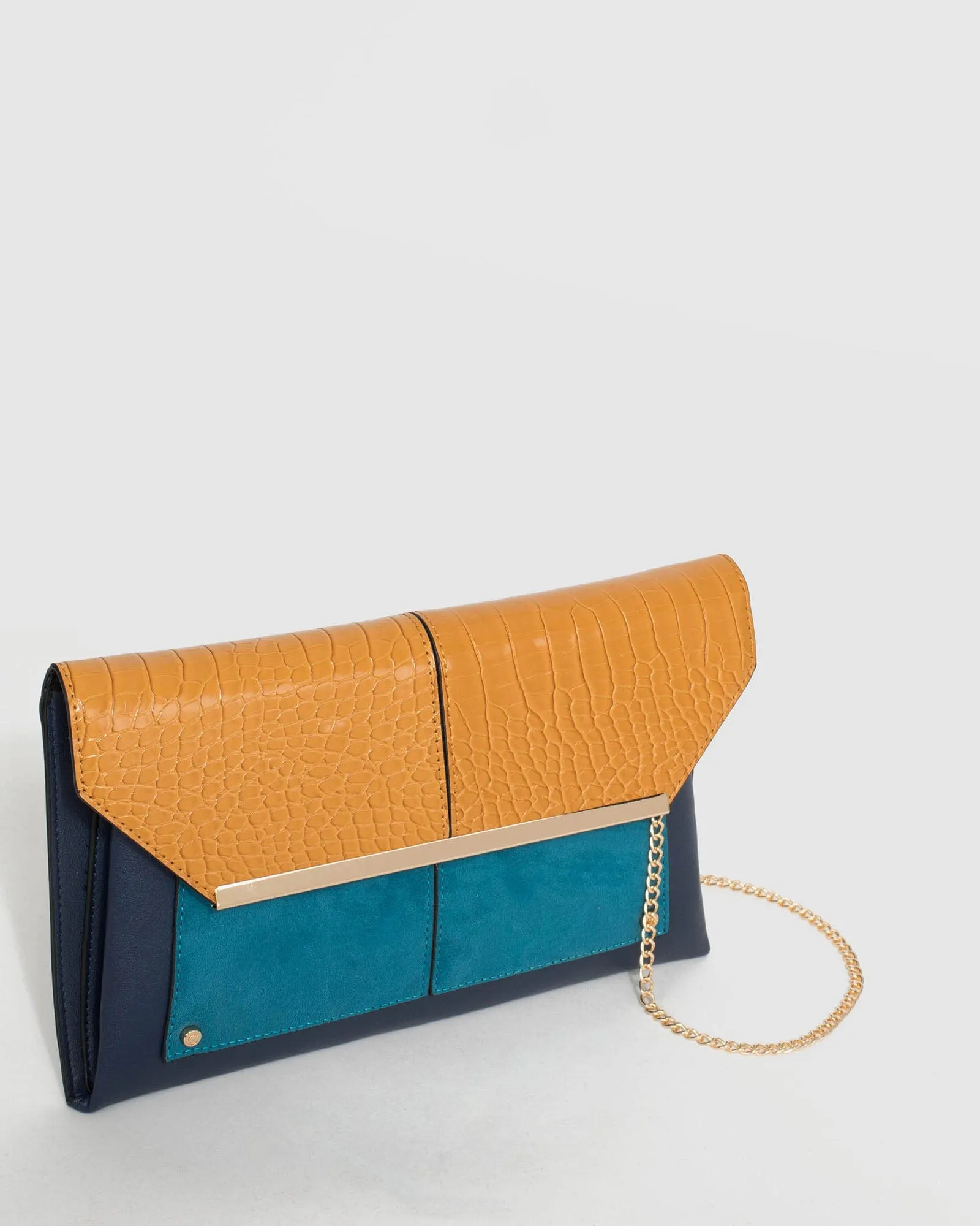 Multi Colour Abbie Clutch Bag