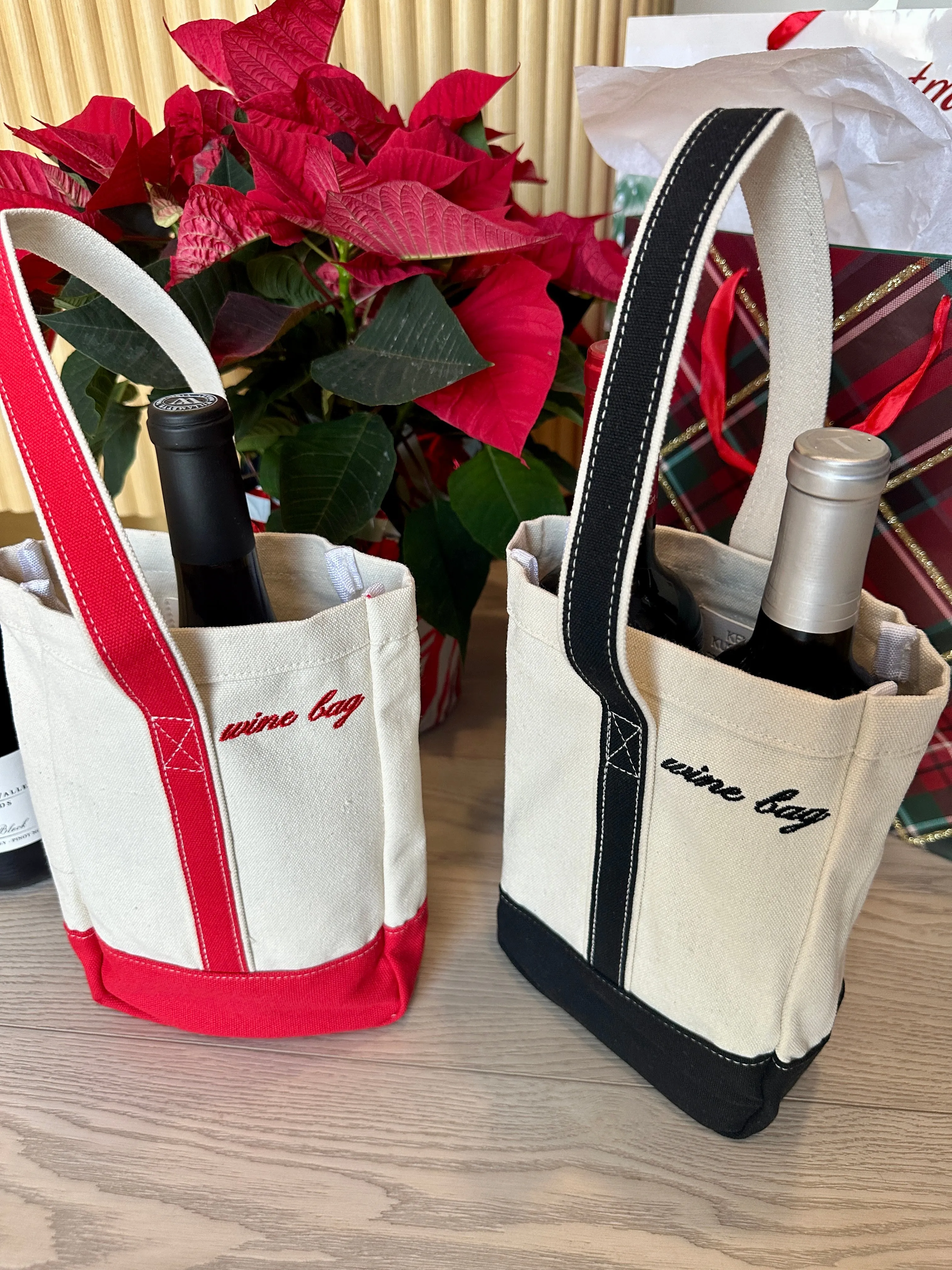 NEW!! Travel Wine Bag in 2 Colors