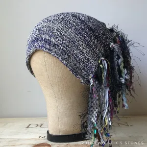 Oatmeal/Dark Tweed *Funky Chic Hat*