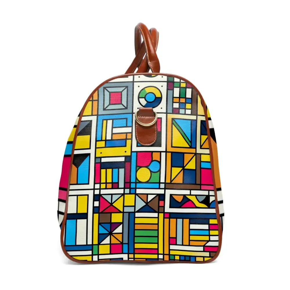 Oliver Cubism - Geometric Travel Bag