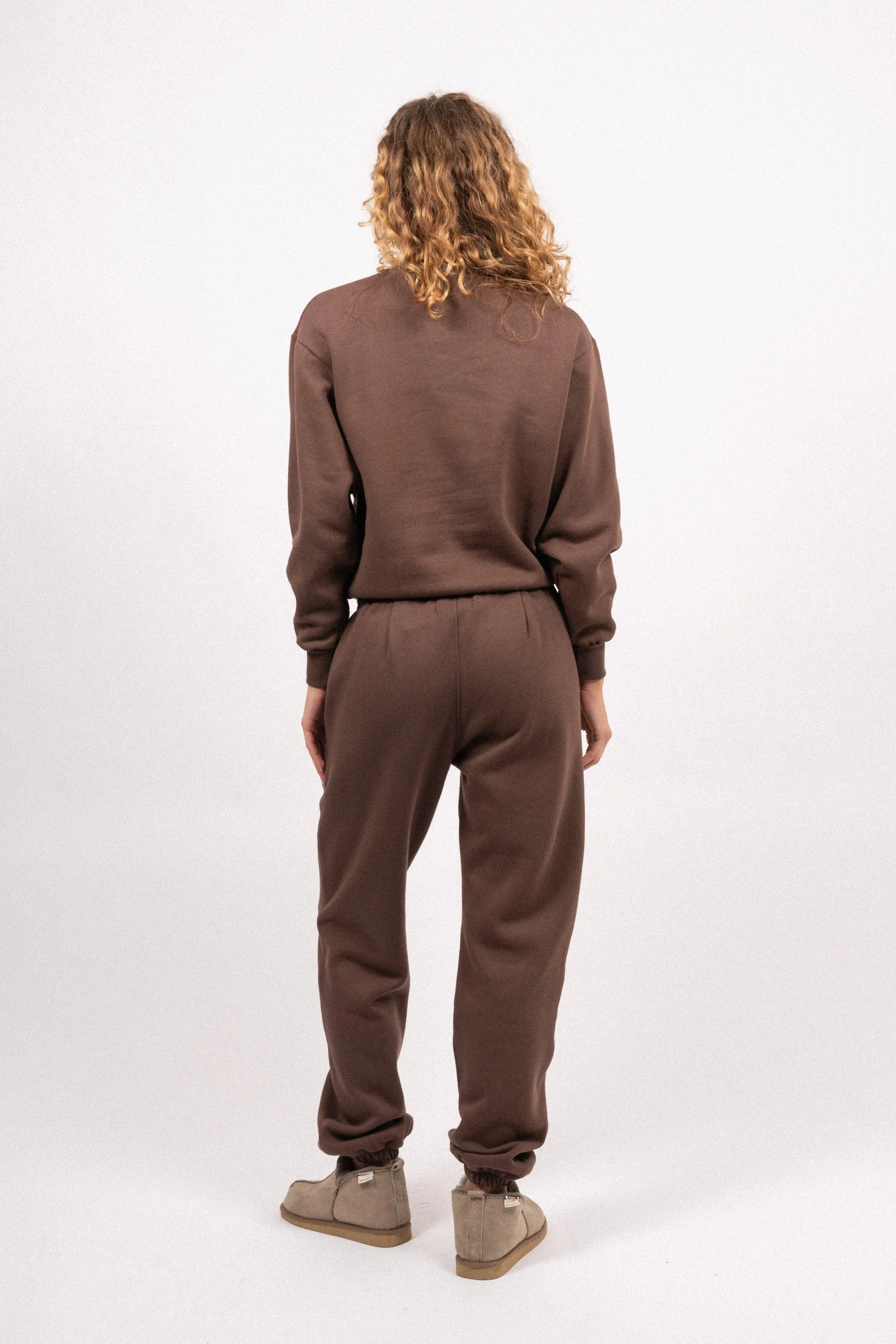 Organic Fitted Sweat Pants - Shopping Bag