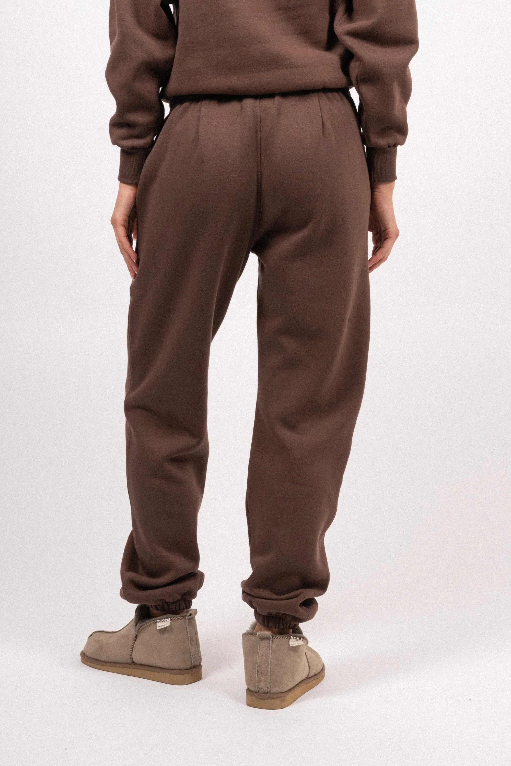 Organic Fitted Sweat Pants - Shopping Bag