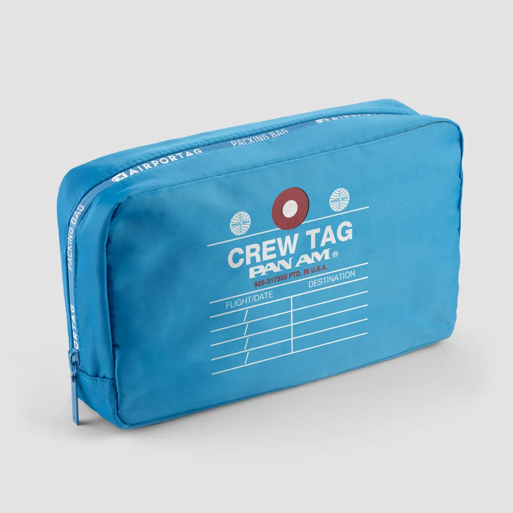 Pan Am - Crew Tag - Packing Bag