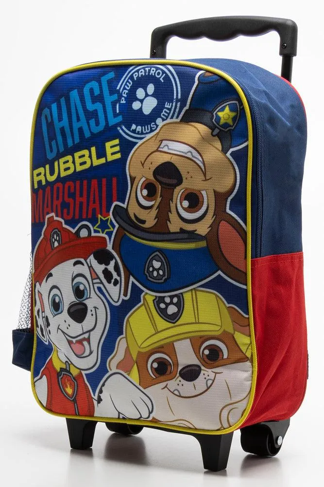 Paw Patrol Trolley Bag Blue & Red