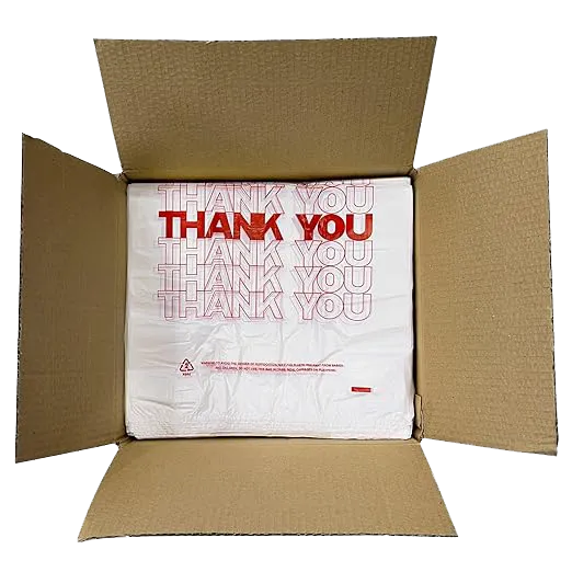 Plastic "Thank You" Bag